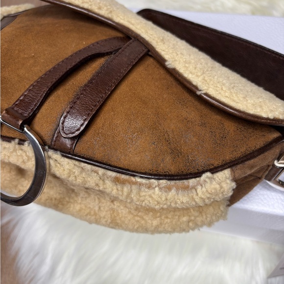 🤎 Dior Sherpa Brown Saddle Bag ✨ - Picture 7 of 17